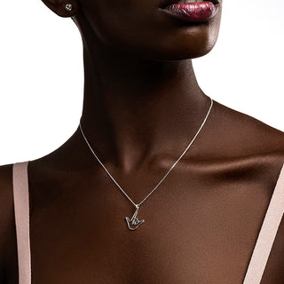 Sterling Silver Love Sign™ Pendant Necklace