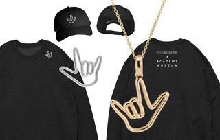 RoseBYANDER and Academy Museum Store Collaborate on Exclusive LOVE SIGN™ Collection