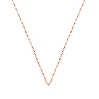 *Rose Solid Gold Love Sign® Chain