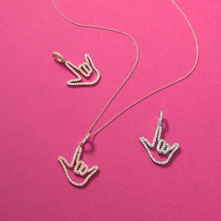 Love Sign Diamond Necklaces_Slideshow Photo_About Page